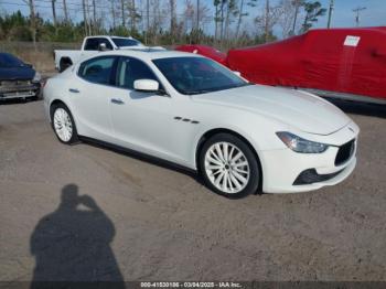  Salvage Maserati Ghibli