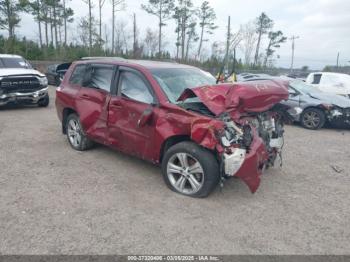  Salvage Toyota Highlander