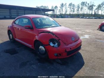  Salvage Volkswagen Beetle