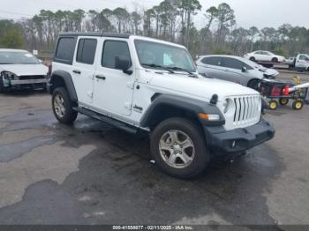  Salvage Jeep Wrangler