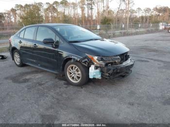  Salvage Toyota Corolla