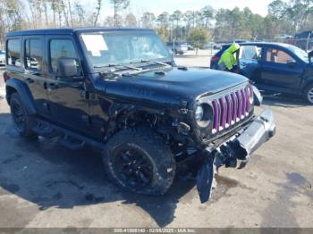  Salvage Jeep Wrangler