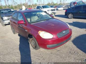  Salvage Hyundai ACCENT