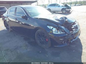  Salvage INFINITI G37