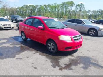  Salvage Chevrolet Aveo