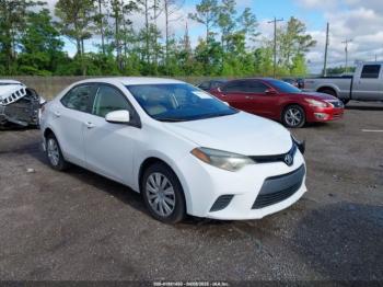  Salvage Toyota Corolla