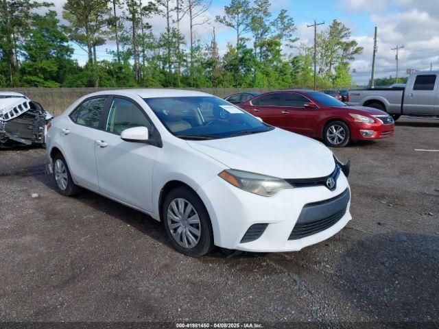  Salvage Toyota Corolla