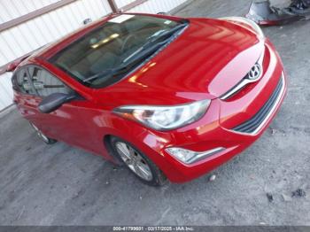  Salvage Hyundai ELANTRA