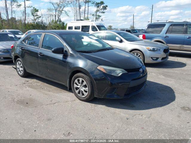  Salvage Toyota Corolla