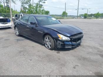  Salvage Maserati Quattroporte