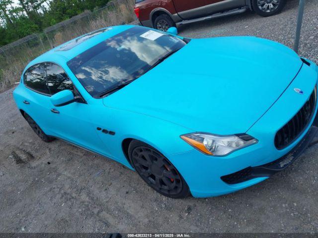  Salvage Maserati Quattroporte
