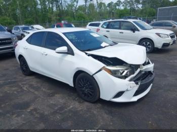  Salvage Toyota Corolla