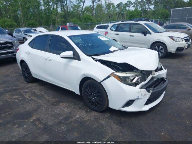  Salvage Toyota Corolla