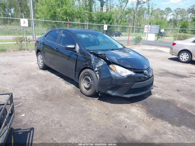  Salvage Toyota Corolla