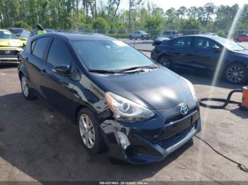  Salvage Toyota Prius c