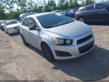 Salvage Chevrolet Sonic