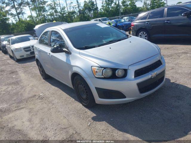  Salvage Chevrolet Sonic