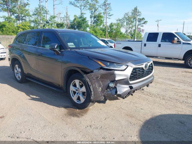  Salvage Toyota Highlander