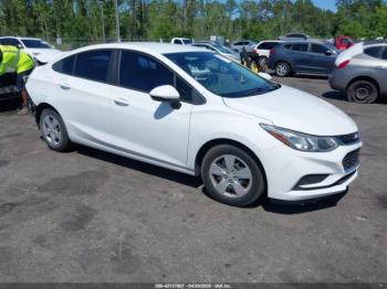  Salvage Chevrolet Cruze