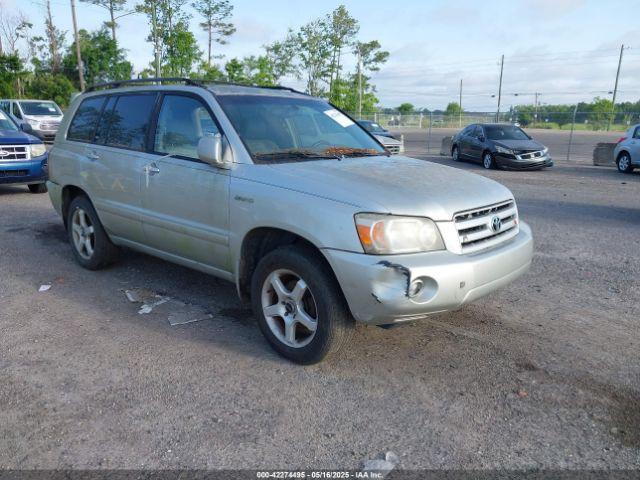  Salvage Toyota Highlander