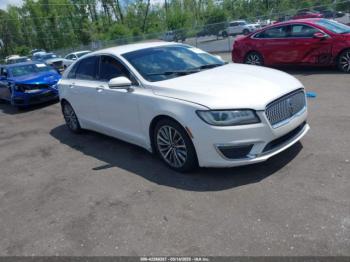  Salvage Lincoln MKZ Hybrid