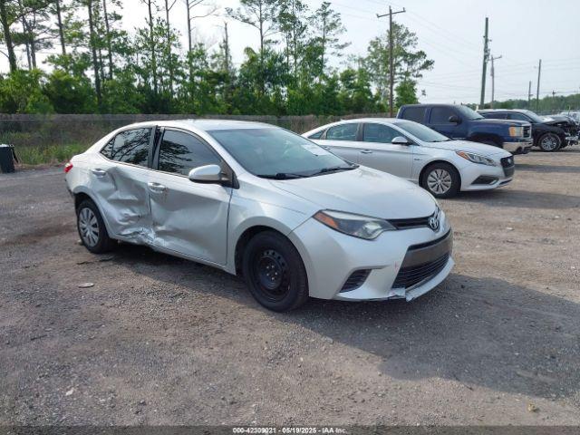  Salvage Toyota Corolla