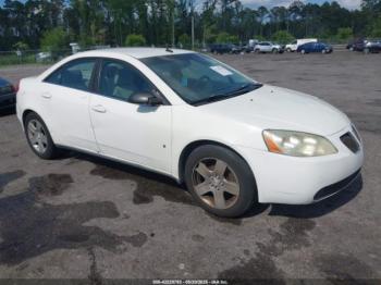  Salvage Pontiac G6