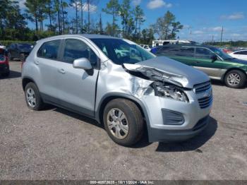  Salvage Chevrolet Trax