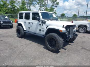  Salvage Jeep Wrangler