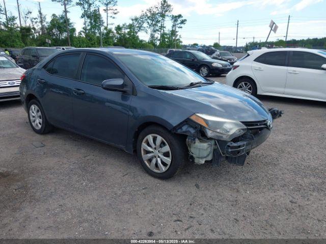  Salvage Toyota Corolla