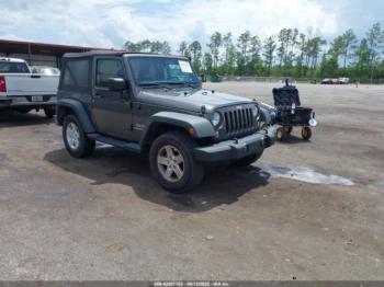  Salvage Jeep Wrangler