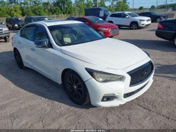  Salvage INFINITI Q50 Hybrid