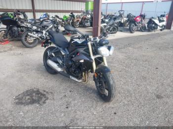  Salvage Triumph Motorcycle Street Triple
