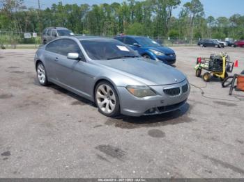  Salvage BMW 6 Series