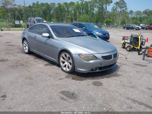  Salvage BMW 6 Series