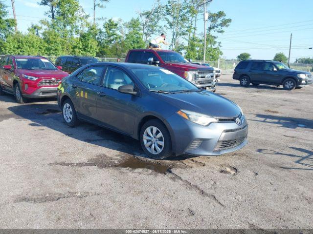  Salvage Toyota Corolla
