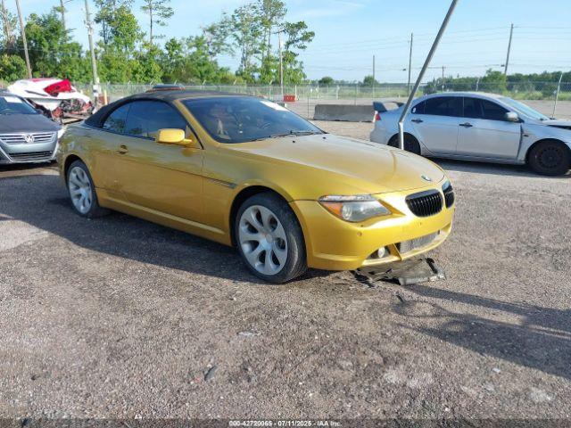  Salvage BMW 6 Series