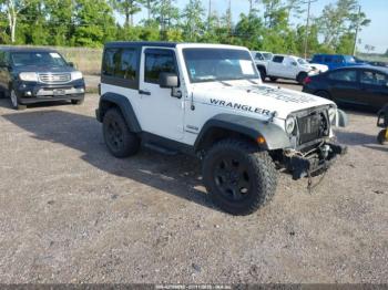  Salvage Jeep Wrangler