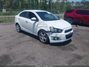  Salvage Chevrolet Sonic