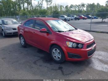 Salvage Chevrolet Sonic