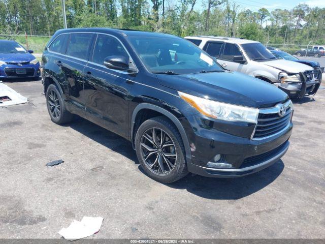  Salvage Toyota Highlander