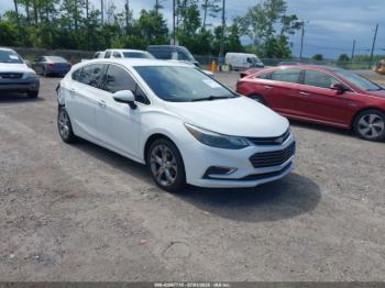 Salvage Chevrolet Cruze