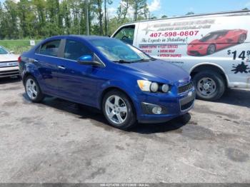  Salvage Chevrolet Sonic