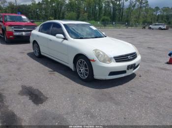  Salvage INFINITI G35