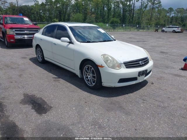  Salvage INFINITI G35