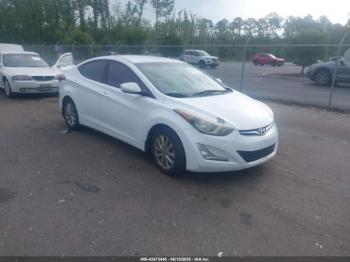 Salvage Hyundai ELANTRA
