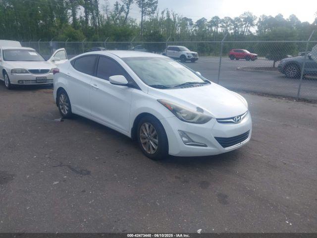  Salvage Hyundai ELANTRA