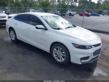  Salvage Chevrolet Malibu