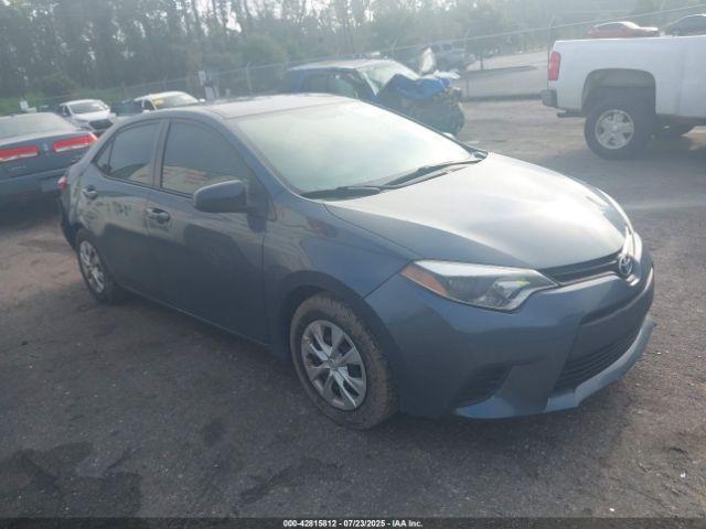  Salvage Toyota Corolla