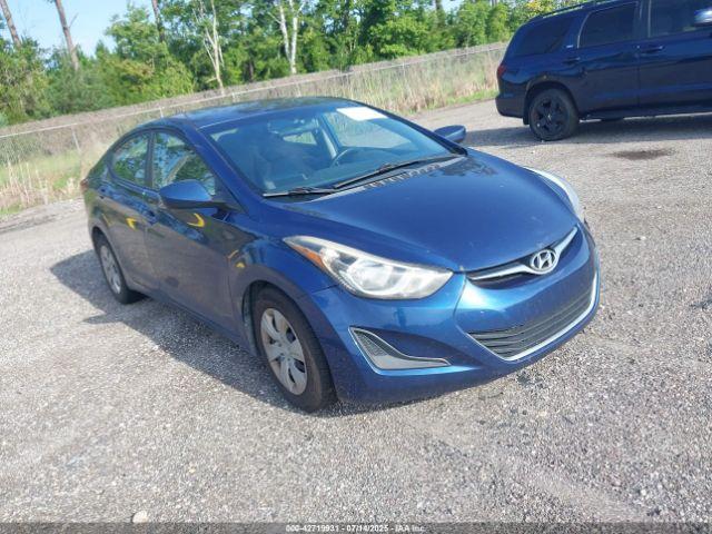  Salvage Hyundai ELANTRA
